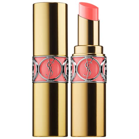 ysl rouge volupte shine 41 corail a porter|ysl love shine lipstick.